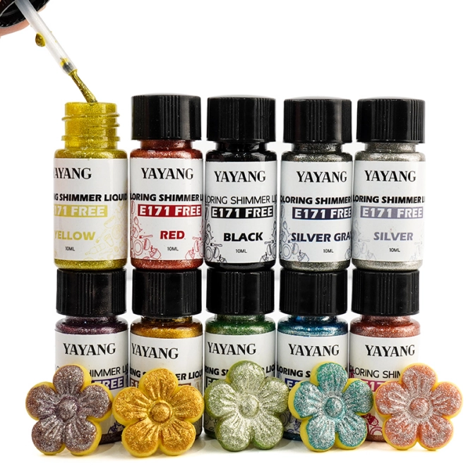 Food Coloring Shimmer Liquid