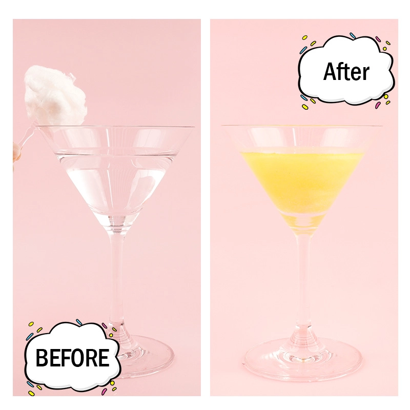 image2 Cotton Candy Glitter Drink Bomb