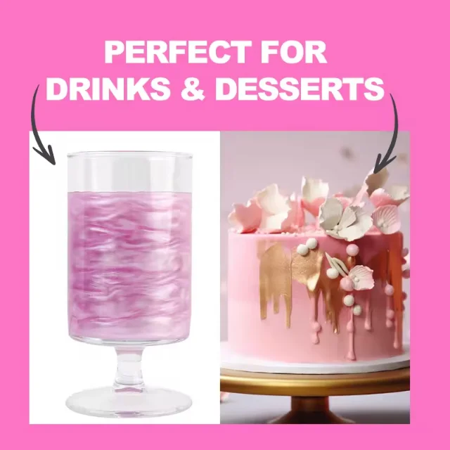 Edible Drink Glitter for Cocktails How to Make Your Drinks Shine at Parties