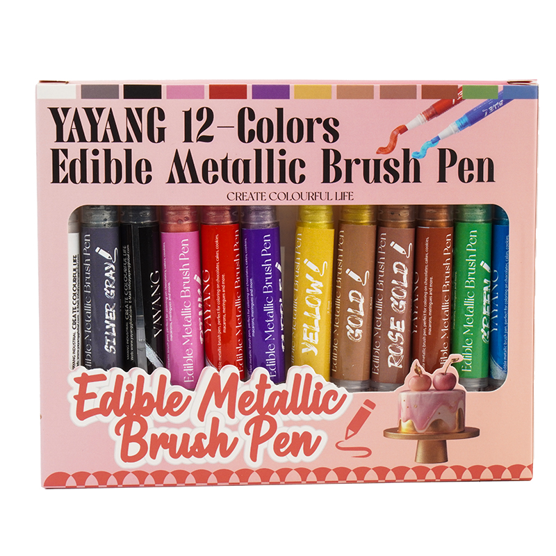 Wholesale Guide to Edible Metallic Pens for Bakeries, Classes and Online Shops