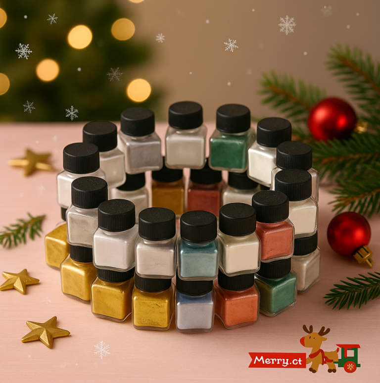 What Are the Most Popular Luster Dust Colors for Christmas 2025