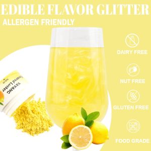 Edible Flavored Glitter
