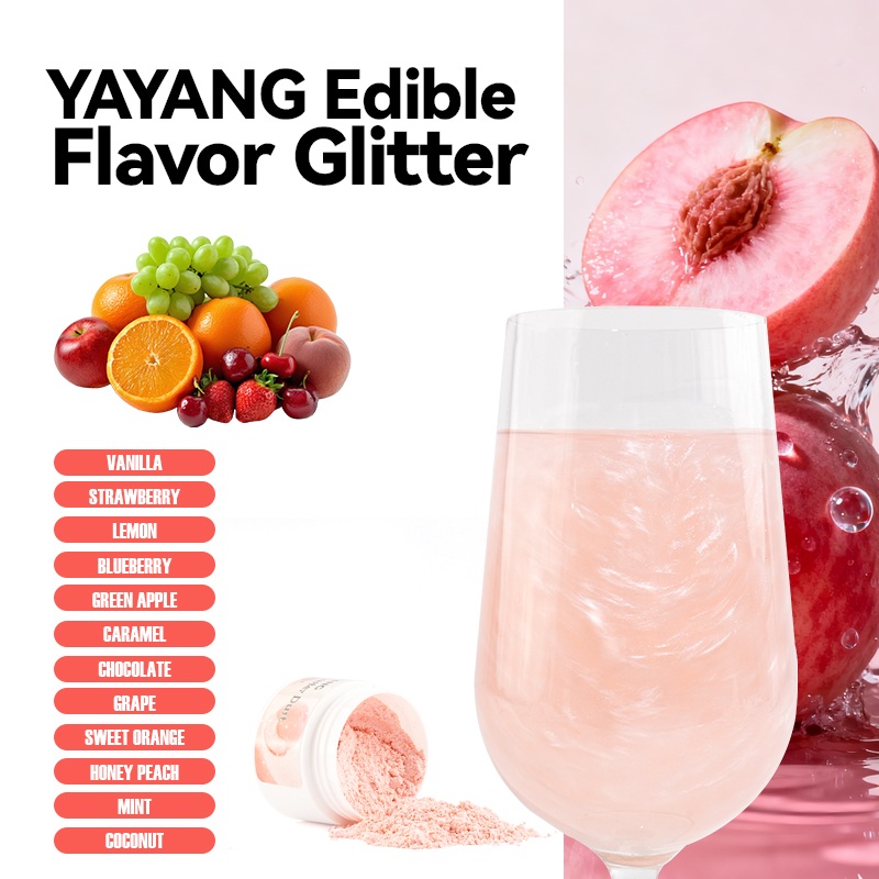 edible flavor glitter
