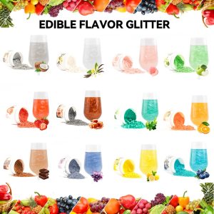edible flavor glitter