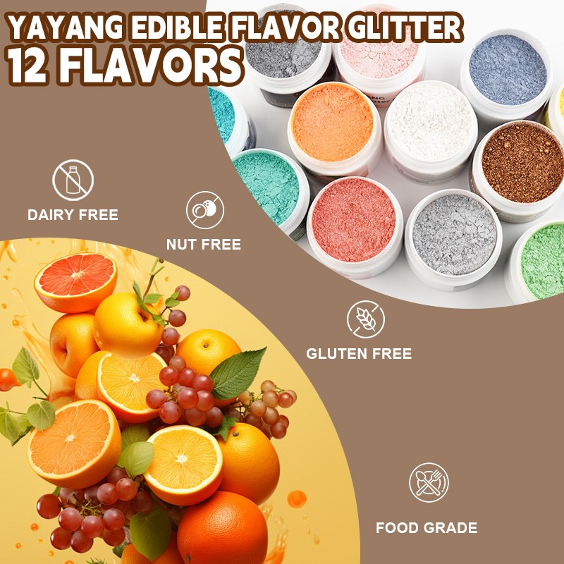 edible flavor glitter