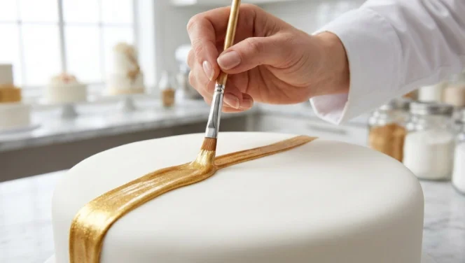 Mixing Edible Shimmer Powder Alcohol, Extract, or Water