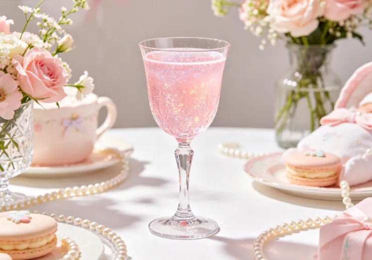 15 Easy Glitter Mocktail Recipes for Parties & Baby Showers