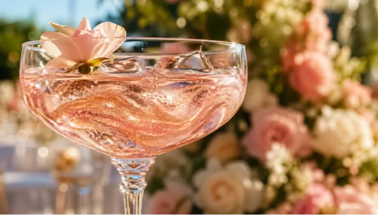 5 Wedding Cocktail Glitter Ideas for Stunning Drinks