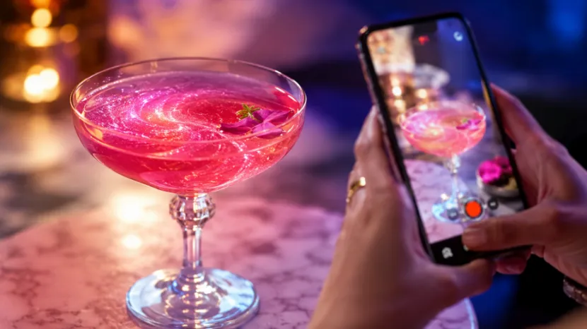How Social Media Drives the Edible Glitter Drink Trend
