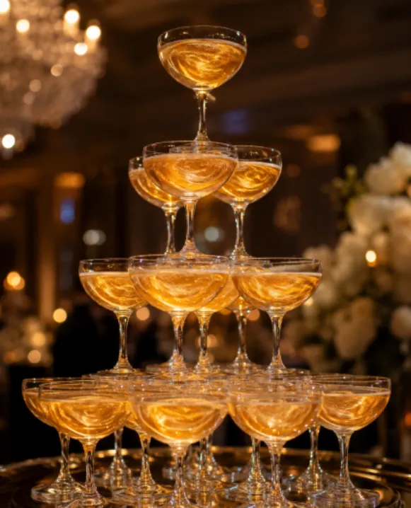 Custom Color Edible Glitter for Wedding Drinks & Cocktails