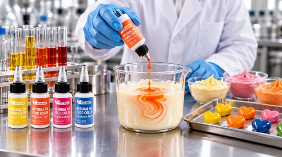 Buy Bulk Natural Oil-Based Food Color MOQ, Price & Timing